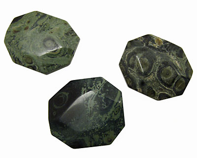 Kambaba Faceted Flat Slab 35-45x25-35mm