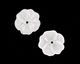 Matte Crystal Lucite Buttercup Flower 4x14mm