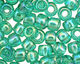 TOHO Transparent Rainbow Dark Peridot Round 6/0 Seed Bead