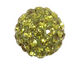 Olivine Pave Round 8mm