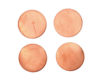 Copper Circle Blank 19mm