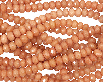 Red Aventurine Faceted Rondelle 6x10mm