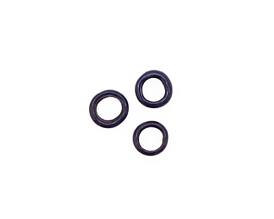 C-Koop Enameled Metal Dark Blue Ring 10-11mm