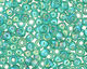 TOHO Transparent Rainbow Dark Peridot Round 11/0 Seed Bead