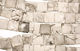 White Howlite Puff Square 20mm