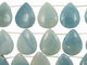Amazonite Teardrop 35x45mm