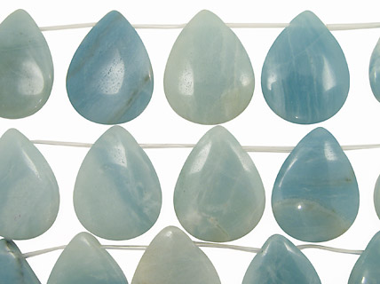 Amazonite Teardrop 35x45mm