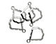 Artistic Wire Silver (plated) Pear Wrapper 19x25mm