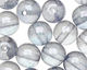 Czech Glass Luster Transparent Blue Round 6mm