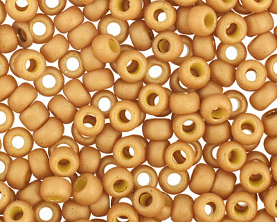 TOHO Opaque Frosted Gold Luster Yellow Round 11/0 Seed Bead