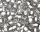 TOHO Black Diamond (with Frosted Silver Lining) Round 8/0 Seed Bead