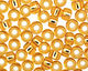 TOHO Medium Topaz (with Silver Lining) Round 8/0 Seed Bead