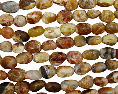 Brandy Opal Tumbled Nugget 14-22x10-14mm