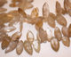 Rutilated Quartz Faceted Spear Drops 7-10x14-24mm