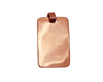 Copper Lipped Rectangle Bezel 15x28mm