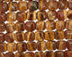 Golden Zebra Jasper Puff Square 20mm
