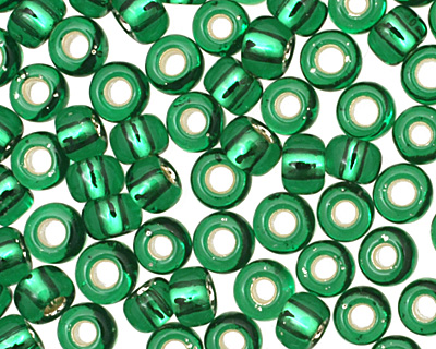 TOHO Grass Green (with Silver Lining) Round 8/0 Seed Bead