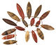 Apple Jasper Graduated Spear Drop 13-17x29-62mm