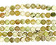 Lime Fire Agate Round 8mm