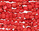 Coral Nugget 10-15x12-14mm