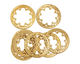 Brass Ornate Ring 35mm