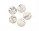 White Howlite Round Cabochon 25mm