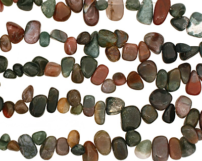 Fancy Jasper Tumbled Nugget Drop 9-14x10-15mm