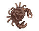 Green Girl Shibuichi Articulated Crab Pendant 27mm