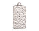TierraCast Rhodium (plated) Rectangle Frame Drop 15x31mm