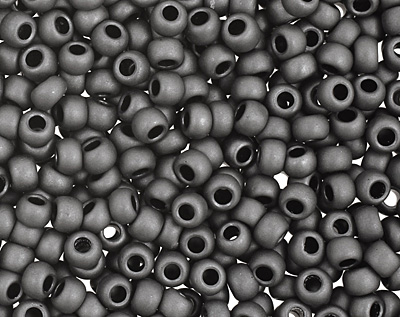 TOHO Matte Opaque Gray Round 11/0 Seed Bead