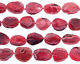 Pink Agate Natural Edge Freeform Faceted Slab 31-40x24-29mm