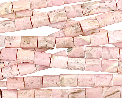 Rhodochrosite (soft pink) Thin Pillow 14x10mm
