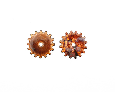 C-Koop Enameled Metal Wisteria Closed Gear 19mm