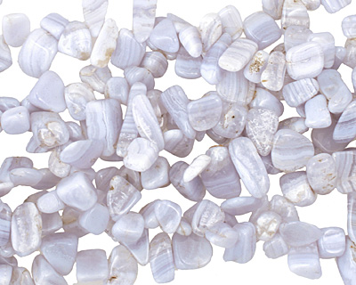 Blue Lace Agate Chips Drops 6-9x9-20mm