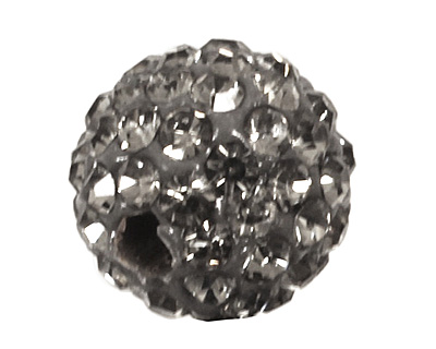 Black Diamond Pave Round 8mm (1.5mm hole)