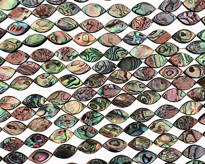 Abalone Horse Eye 18x10mm
