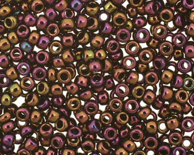 TOHO Metallic Iris Purple Round 15/0 Seed Bead