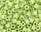 TOHO Opaque Sour Apple Cube 1.5mm Seed Bead
