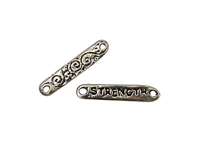Green Girl Pewter Strength Link 23x5mm