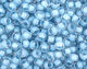 TOHO Crystal (with Neon Ice Blue Lining) Round 11/0 Seed Bead
