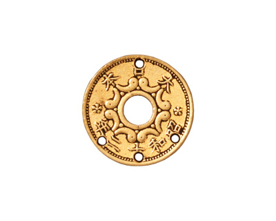 TierraCast Antique Gold (plated) Sen Link 18mm