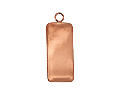 Copper Lipped Narrow Rectangle Bezel 12x36mm