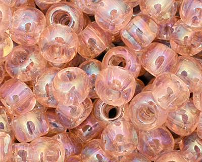 TOHO Transparent Rainbow Rosaline Round 6/0 Seed Bead