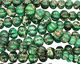 Dark Emerald Impression Jasper Pumpkin Graduated 9-20x13-24mm