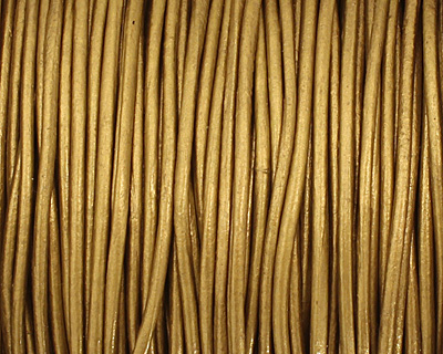 Tota (metallic) Round Leather Cord 1.5mm