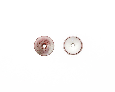C-Koop Enameled Metal White Chip 3-4x12-13mm