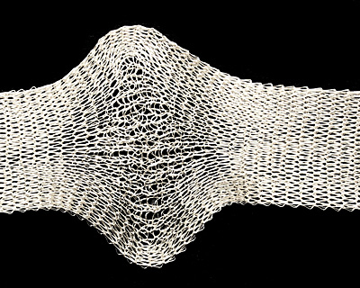 Artistic Wire Silver Mesh 18mm, 1 meter
