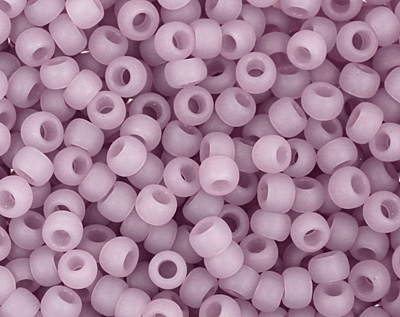 TOHO Ceylon Frosted Grape Mist Round 11/0 Seed Bead