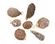 Oco Geode Pendant Set in Gold (plated) 20-27x33-45mm