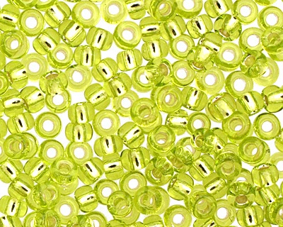 TOHO Lime Green (with Silver Lining) Round 11/0 Seed Bead